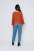 Kali-Bell Sleeve Woven Blouse